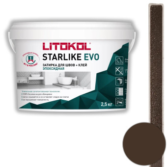Затирка Litokol Starlike Evo S.235 caffe 2.5 кг