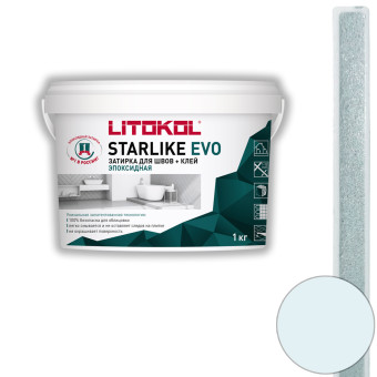 Затирка Litokol Starlike Evo S.300 azzurro pastello 1 кг