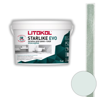 Затирка Litokol Starlike Evo S.400 verde salvia 1 кг