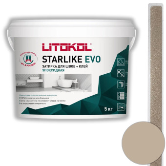 Затирка Litokol Starlike Evo S.113 neutro 5 кг