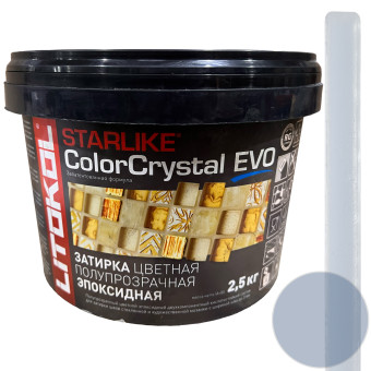 Затирка Litokol Starlike Color Crystal Evo S.820 azzurro taormina 2,5 кг