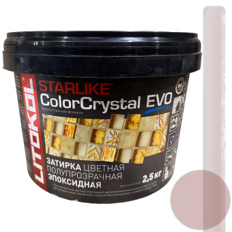 Затирка Litokol Starlike Color Crystal Evo S.830 rosa kyoto 2,5 кг