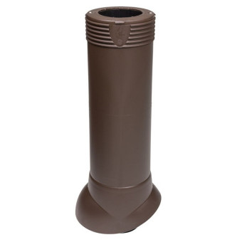 Вентиляционный выход канализации Vilpe 110/ИЗ/500 шоколадный