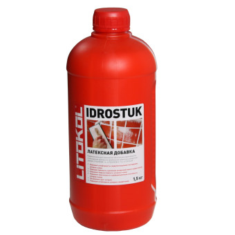 Латексная добавка Litokol Idrostuk-m для затирки 1.5 кг