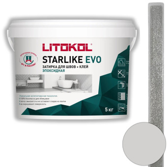 Затирка Litokol Starlike Evo S.105 bianco titanio 5 кг